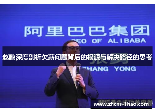 赵鹏深度剖析欠薪问题背后的根源与解决路径的思考